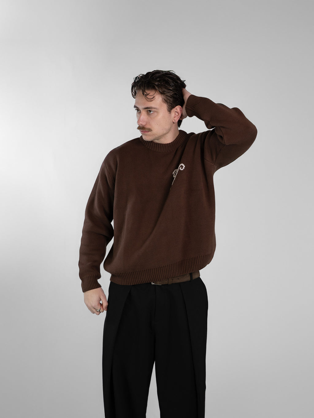 Knit Sweater Royal Club