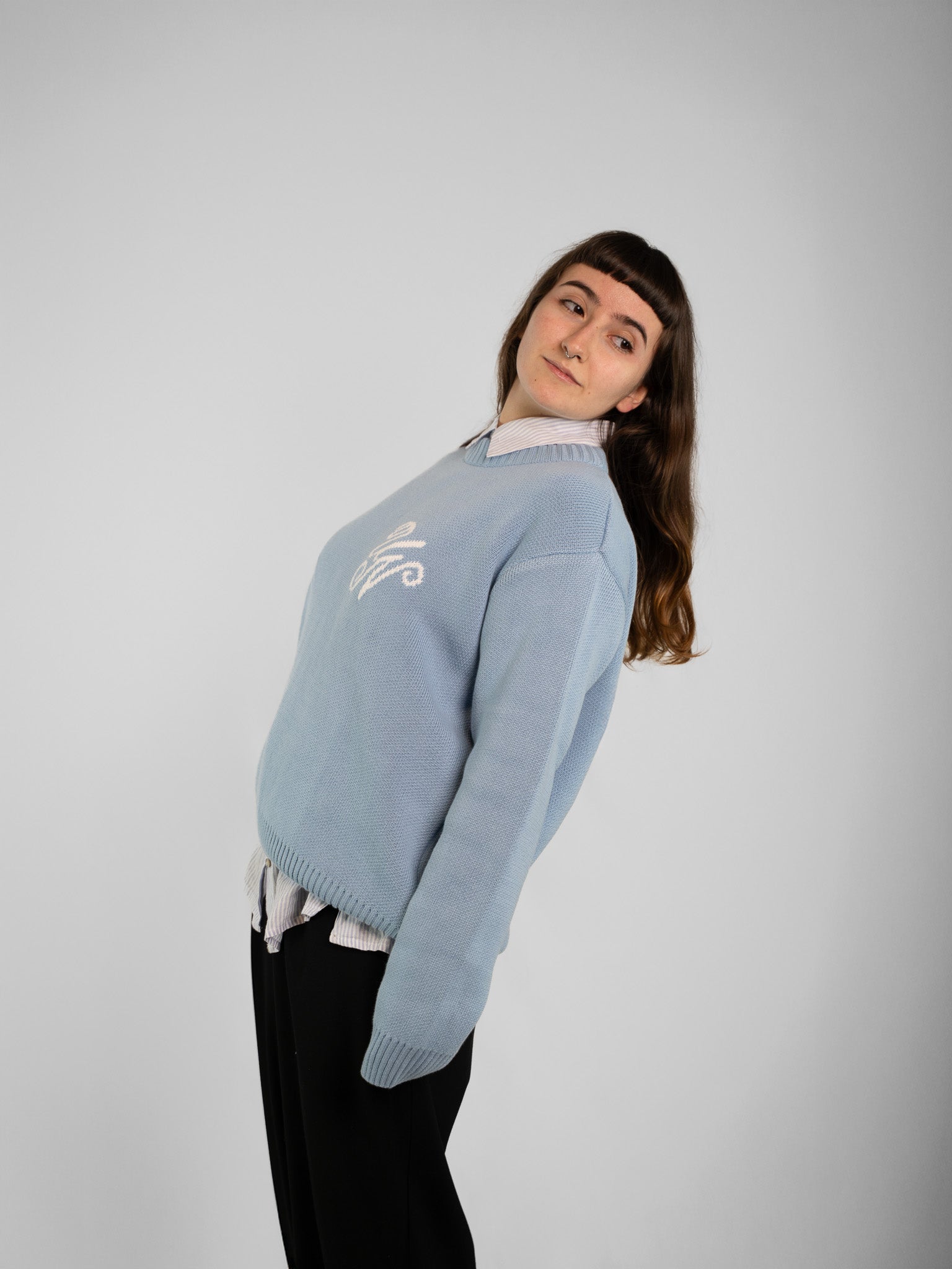 Knit Sweater Royal Club