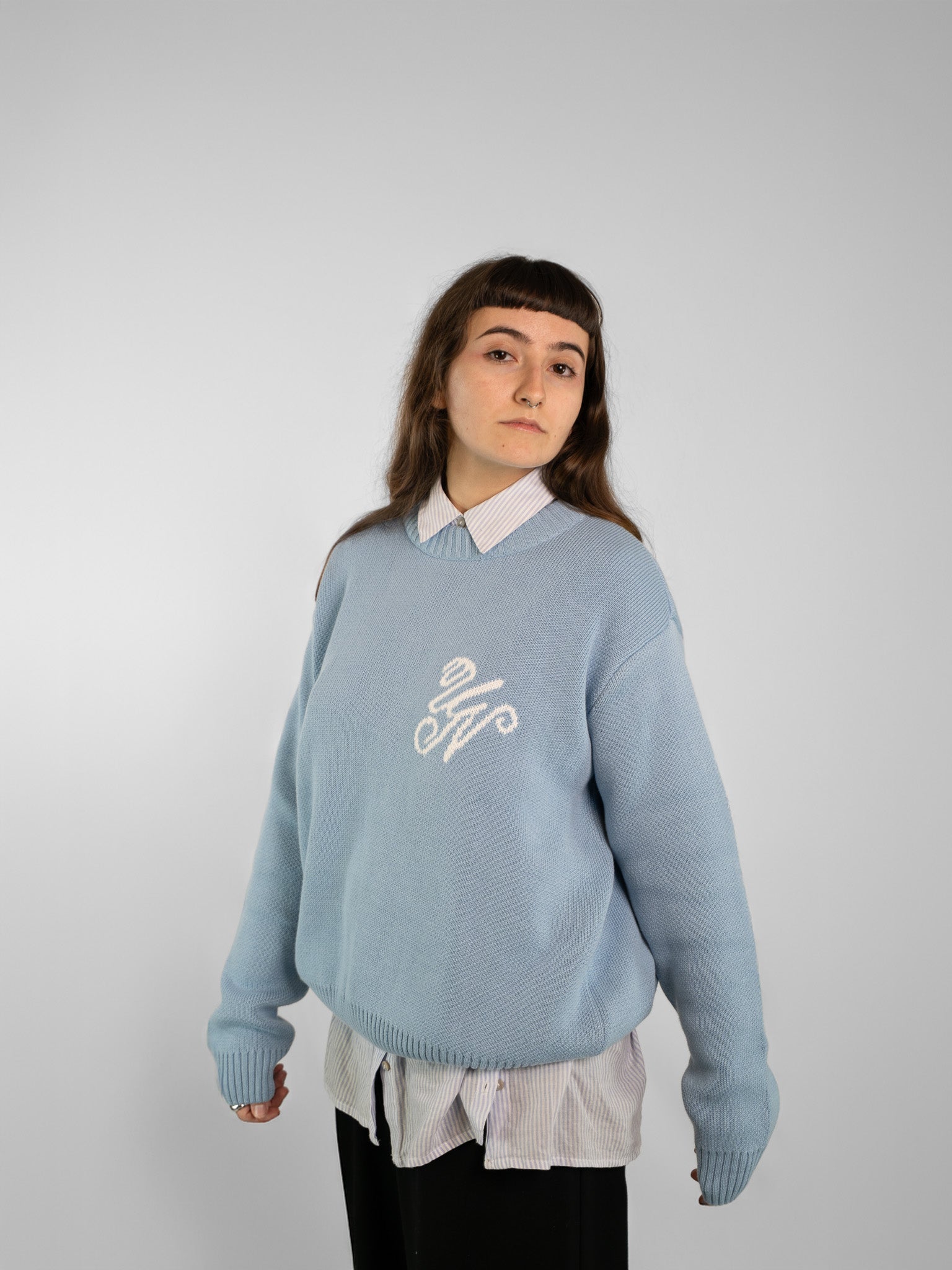 Knit Sweater Royal Club